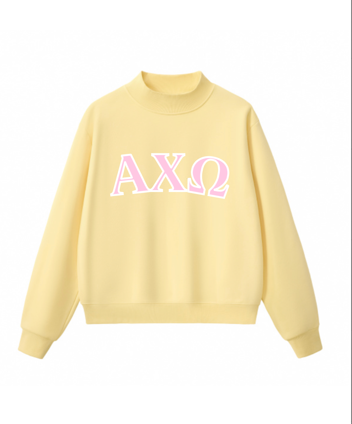 Yellow Mock Neck