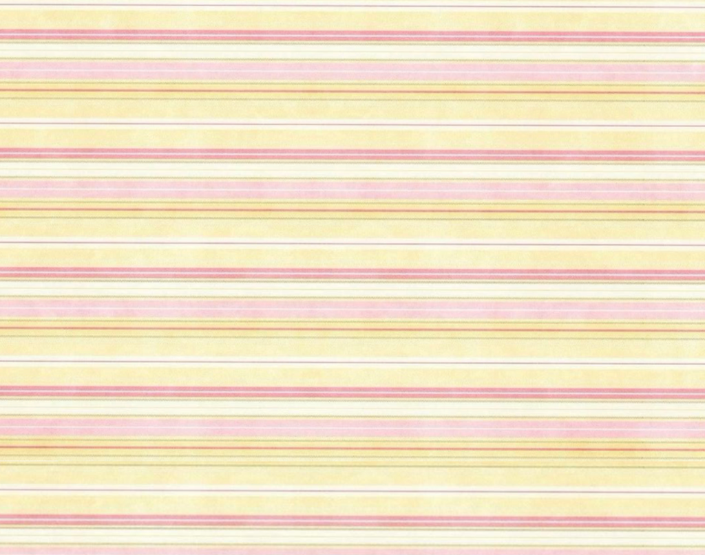 Pink Stripe Fold-Over Leggings