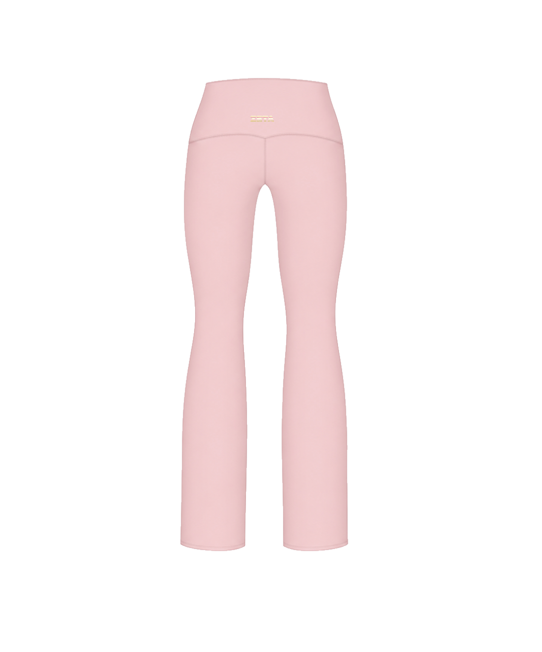 Pink Stripe Fold-Over Leggings
