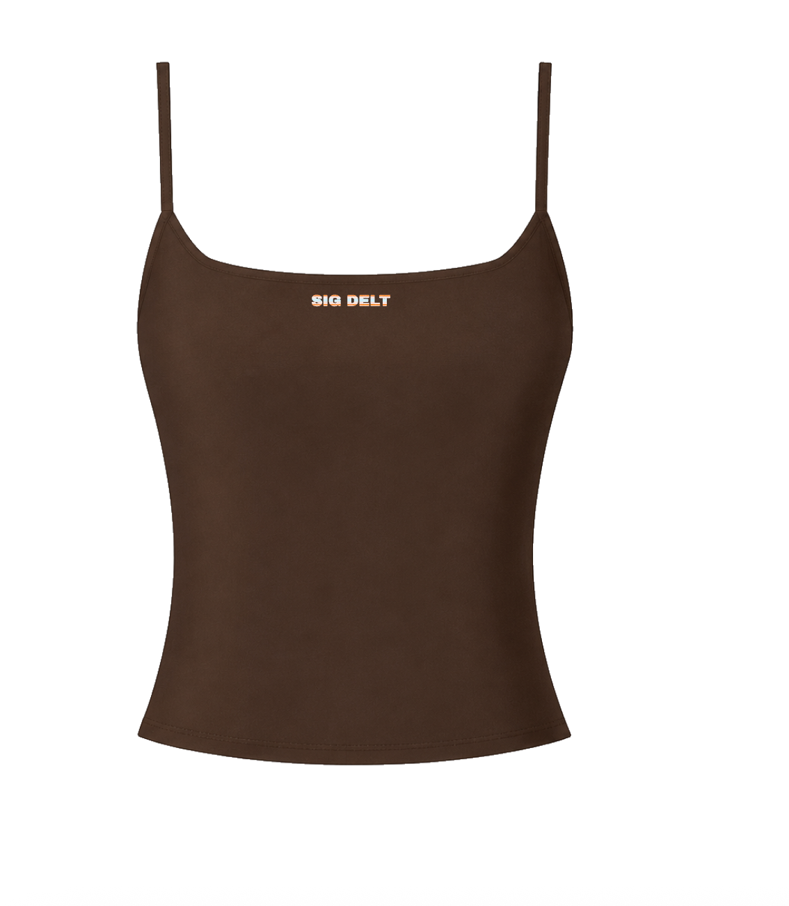 Brown Stripe Tank