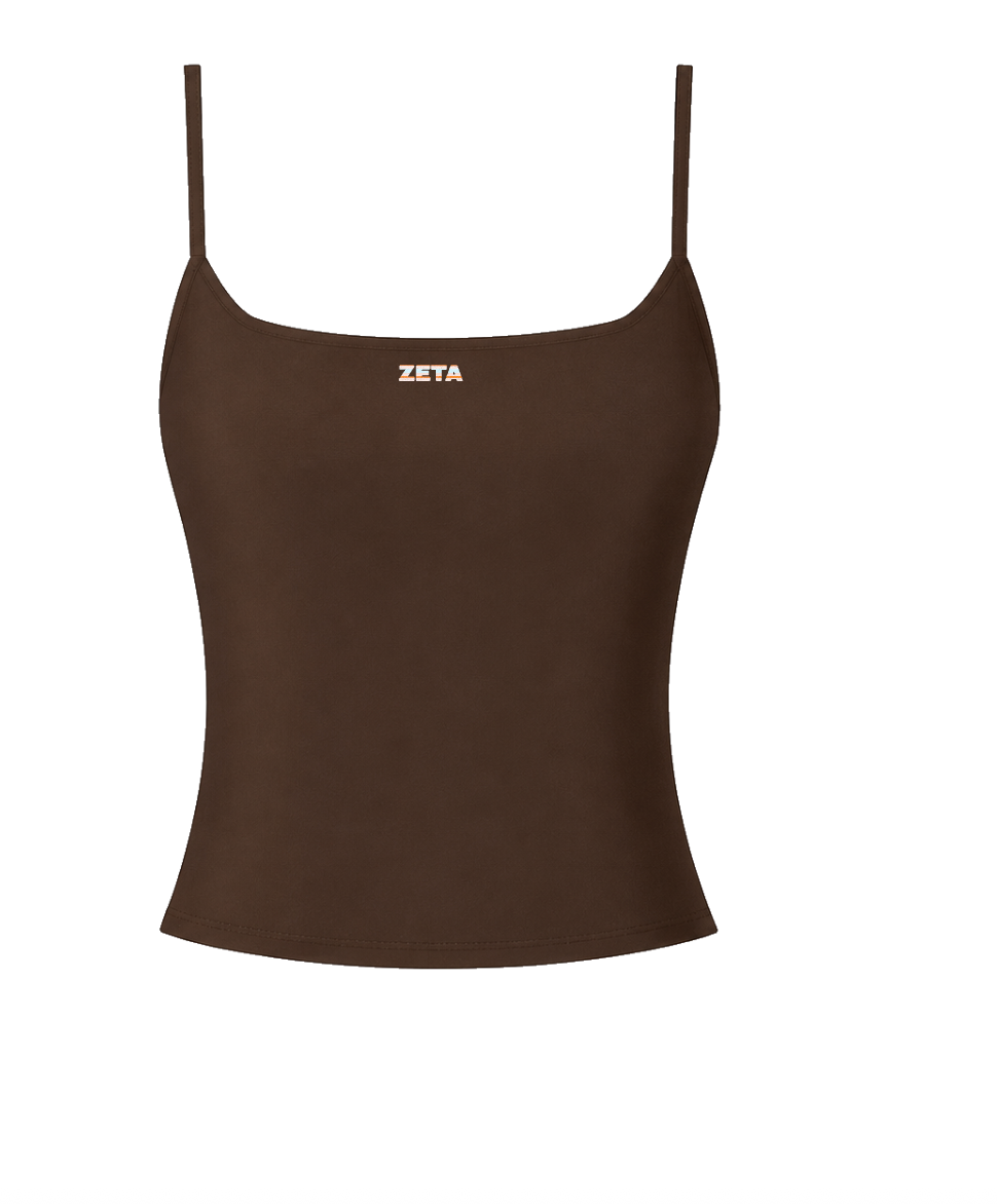 Brown Stripe Tank