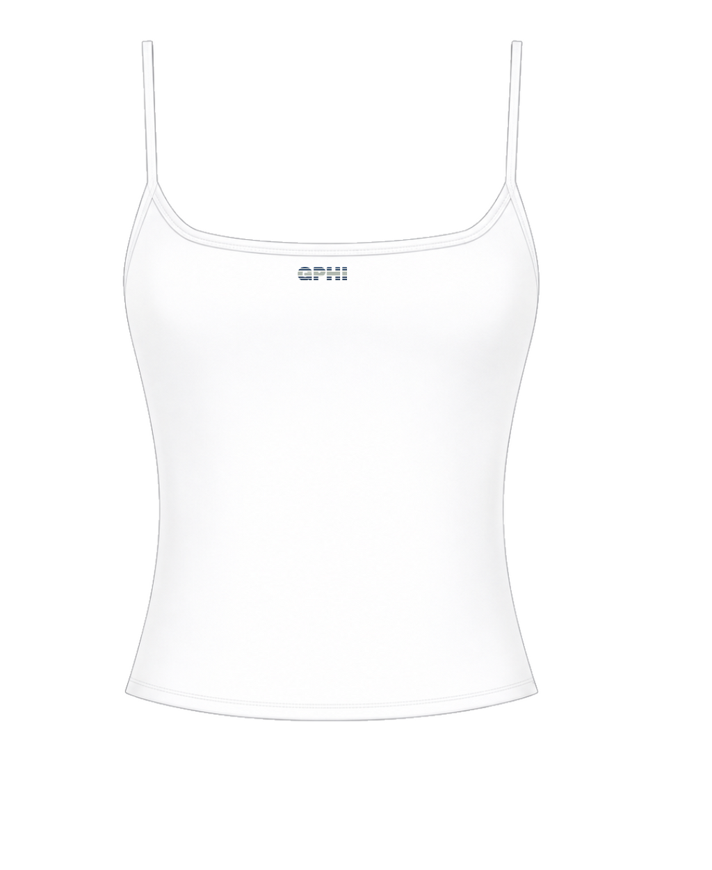 White Stripe Tank